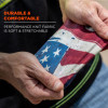 Chill-Its 6695 Sun Protection Arm Sleeves, Polyester/Spandex, X-Large/2X-Large, American Flag