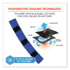 Chill-Its 6716 Cooling Hard Hat Liner - Polymers, 13.25 x 1.88, Blue
