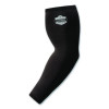 Chill-Its 6691 Cooling Arm Sleeves With Box-Handling Grip, Polyester/Spandex, Medium, Black, Pair