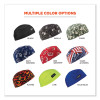 Chill-Its 6630 High-Performance Terry Cloth Skull Cap, Polyester, One Size Fits Most, Lime