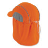Chill-Its 6650 High-Performance Hat Plus Neck Shade, Polyester, One Size Fits Most, Orange