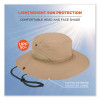 Chill-Its 8936 Lightweight Mesh Paneling Ranger Hat, Cotton/Polyester, Large/X-Large, Khaki