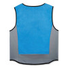 Chill-Its 6667 Wet Evaporative Pva Cooling Vest With Zipper, Pva, Large, Blue
