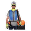 Chill-Its 6667 Wet Evaporative Pva Cooling Vest With Zipper, Pva, Large, Blue