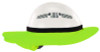 Chill-Its 6661 Universal Hard Hat Brim With Neck Shade, Lime