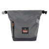 Arsenal 5186 Full Respirator Bag With Roll Top Closure, 7.5 x 13.5 x 13.5, Gray