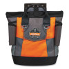 Arsenal 5527 Premium Topped Tool Pouch With Hinged Closure, 6 x 10 x 11.5, Polyester, Orange