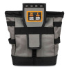 Arsenal 5527 Premium Topped Tool Pouch With Hinged Closure, 6 x 10 x 11.5, Polyester, Orange