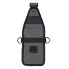 Arsenal 5568 Belt Loop Tool Pouch With Device Holster, 4 Compartments, 5 x 2 x 8.5, Polyester, Gray