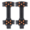 Trex 6310 Adjustable Slip-On Ice Cleats, Medium, Black, Pair