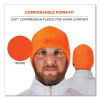 N-Ferno 6804 Skull Cap Winter Hat With Led Lights, One Size Fits Most, Orange