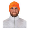N-Ferno 6804 Skull Cap Winter Hat With Led Lights, One Size Fits Most, Orange