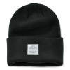 N-Ferno 6806 Cuffed Rib Knit Winter Hat, One Size Fits Most, Black
