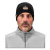 N-Ferno 6820 Fr Cotton Fleece Knit Hat, One Size Fits Most, Black