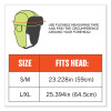 N-Ferno 6802 Classic Trapper Hat, 3M Thinsulate/Nylon, Small/Medium, Lime