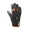 Proflex 821 Smooth Surface Handling Gloves, Large, Black, Pair