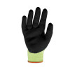 Proflex 7141 Ansi A4 Dir Nitrile-Coated Cr Gloves, En388: 4X42Dp, 9" Long, Medium, Lime, 72 Pairs/Carton