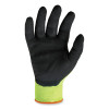 Proflex 7021-Case Hi-Vis Nitrile Coated Cr Gloves, En388: 4342B, 9.75" Long, X-Large, Lime, 144 Pairs/Carton