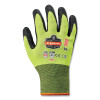 Proflex 7022-Case Ansi A2 Coated Cr Gloves Dsx, En388: 4342B, 8.75" Long, Medium, Lime, 144 Pairs/Carton