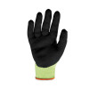 Proflex 7141 Ansi A4 Dir Nitrile-Coated Cr Gloves, En388: 4X42Dp, 9" Long, Large, Lime, Pair