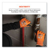 Proflex 7551-Case Ansi A5 Coated Waterproof Cr Gloves, En388: 4X43E, 11" Long, Xx-Large, Orange, 144 Pairs/Carton