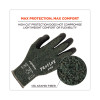 Proflex 7070 Ansi A7 Nitrile Coated Cr Gloves, En388: 4X42F, 9" Long, Small, Green, 12 Pairs