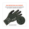 Proflex 7070 Ansi A7 Nitrile Coated Cr Gloves, En388: 4X42F, 9" Long, Medium, Green, Pair