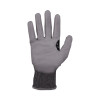 Proflex 7071 Ansi A7 Pu Coated Cr Gloves, En388: 4X42F, 9" Long, Large, Gray, 12 Pairs