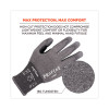 Proflex 7071 Ansi A7 Pu Coated Cr Gloves, En388: 4X42F, 9" Long, Small, Gray, Pair