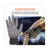 Proflex 7071 Ansi A7 Pu Coated Cr Gloves, En388: 4X42F, 9" Long, X-Large, Gray, Pair