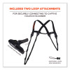 Squids 3132 Barcode Scanner Lanyard Harness, Xl: 23" Arm Strap, 46" Lanyard Strap, Hi-Vis Lime