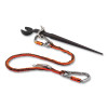 Squids 3186 Iron + Steel Worker Tool Tethering Kit, Assorted Max Working Capacities, Lengths And Colors