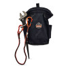 Squids 3110F(x) Tool Lanyard With Aluminum Carabiners, 10 Lb Max Working Capacity, 38" To 48" Long, Orange/Gray