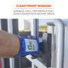 Squids 3388 Wrist Id/Badge Holder, Vertical, Blue, 3.5 x 5.5 Holder, 2.75 x 3.75 Insert