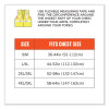 Glowear 8260Frhl Class 2 Fr Safety Hook And Loop Vest, Modacrylic/Kevlar, Small/Medium, Lime