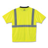 Glowear 8289Bk Class 2 Hi-Vis T-Shirt With Black Bottom, Medium, Lime