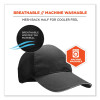 Skullerz 8946 Baseball Cap, Cotton/Polyester, One Size Fits Most, Black