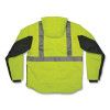 Glowear 8275 Class 2 Heavy-Duty Hi-Vis Workwear Sherpa Lined Jacket, 3X-Large, Lime