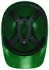 Skullerz 8951 Vented Hard Shell Bump Cap, Short Front Brim, One Size Fits Most (6.13 To 8), Green