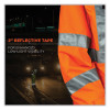 Glowear 8365 Class 3 Hi-Vis Rain Jacket, Polyester, Large, Orange