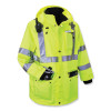 Glowear 8385 Class 3 Hi-Vis 4-In-1 Jacket, 2X-Large, Lime