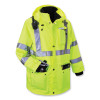 Glowear 8385 Class 3 Hi-Vis 4-In-1 Jacket, 5X-Large, Lime