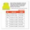 Glowear 8249Z-S Single Size Class 2 Economy Surveyors Zipper Vest, Polyester, 5X-Large, Lime