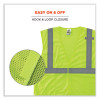 Glowear 8210Hl-S Single Size Class 2 Economy Mesh Vest, Polyester, Medium, Lime