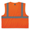 Glowear 8210Hl-S Single Size Class 2 Economy Mesh Vest, Polyester, Medium, Orange