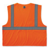Glowear 8210Hl-S Single Size Class 2 Economy Mesh Vest, Polyester, 2X-Large, Orange