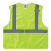 Glowear 8215Ba-S Single Size Class 2 Economy Breakaway Mesh Vest, Polyester, 2X-Large, Lime