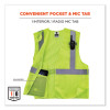 Glowear 8215Ba-S Single Size Class 2 Economy Breakaway Mesh Vest, Polyester, 2X-Large, Lime
