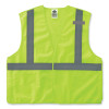 Glowear 8215Ba-S Single Size Class 2 Economy Breakaway Mesh Vest, Polyester, 5X-Large, Lime