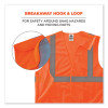 Glowear 8215Ba-S Single Size Class 2 Economy Breakaway Mesh Vest, Polyester, 2X-Large, Orange